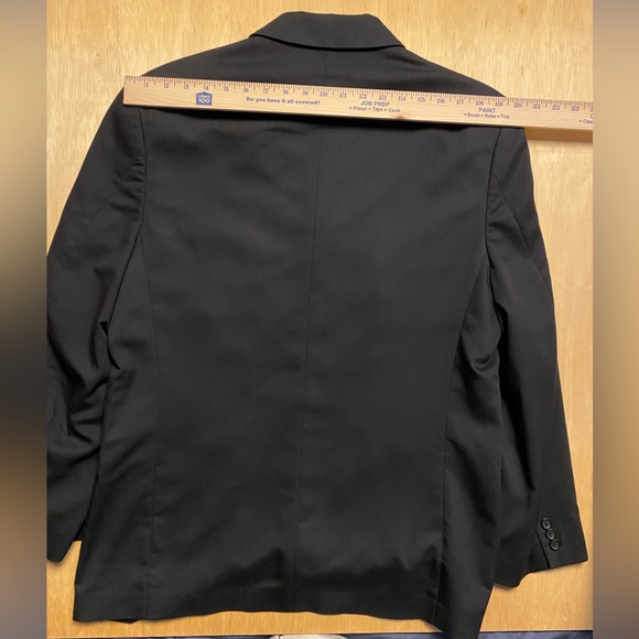 Black Claiborne Men’s Suit Jacket Blazer 42R - Picture 11 of 12